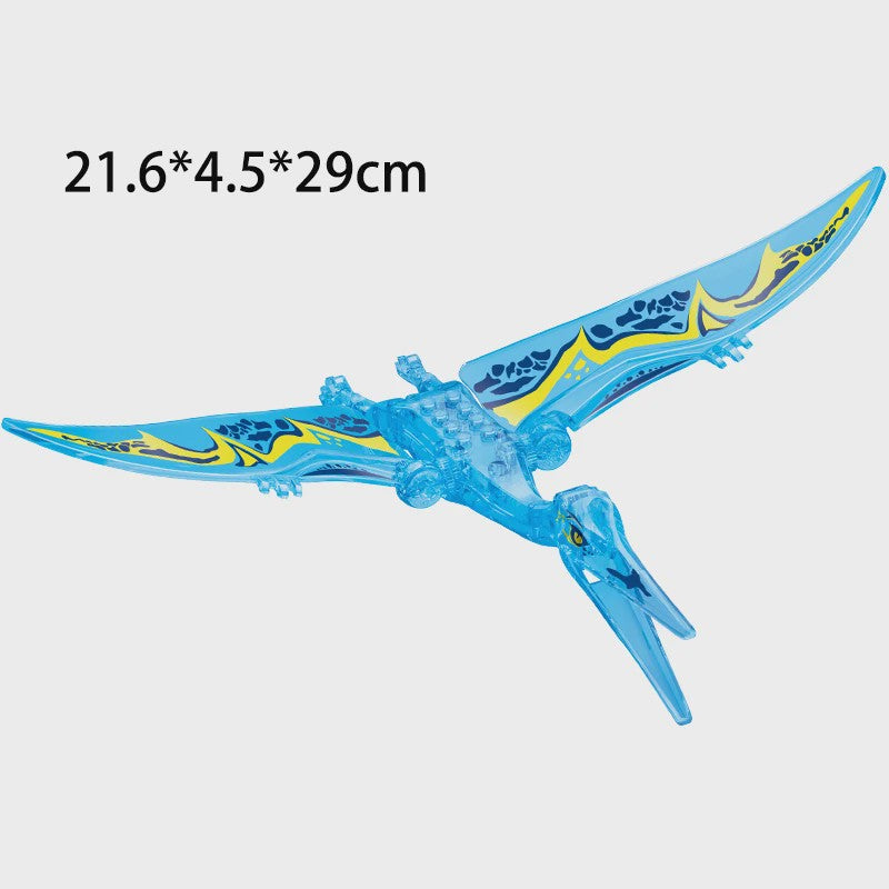 Grote Bouwblok Dinosaurus Speelgoed - Indominus Rex & Tyrannosaurus Rex Modellen