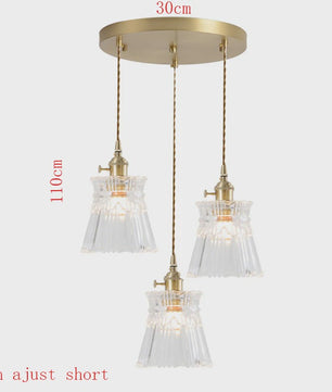 Moderne Glazen Hanglamp - Sfeervolle Verlichting voor Keuken, Eetkamer & Slaapkamer
