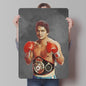 Roberto Duran Vintage Metalen Poster - Retro Wanddecoratie voor Man Cave