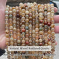 Natuurlijke Donkerrode Granaat Kralen Rond - 4-10mm - Sieraden Maken DIY Ketting Armband