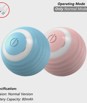 Interactieve Kattenbal Speelgoed - Automatisch Rollend, Oplaadbaar & Slim