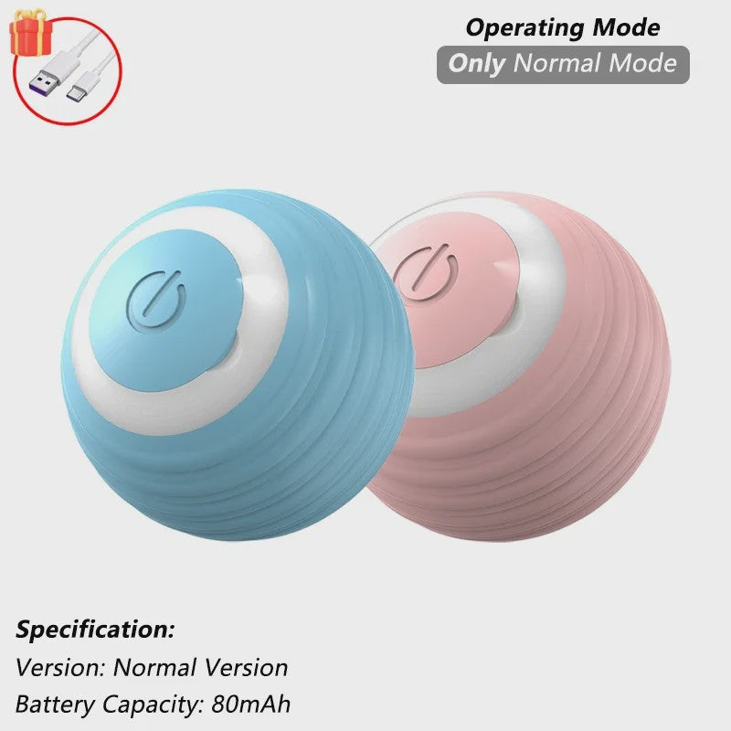 Interactieve Kattenbal Speelgoed - Automatisch Rollend, Oplaadbaar & Slim
