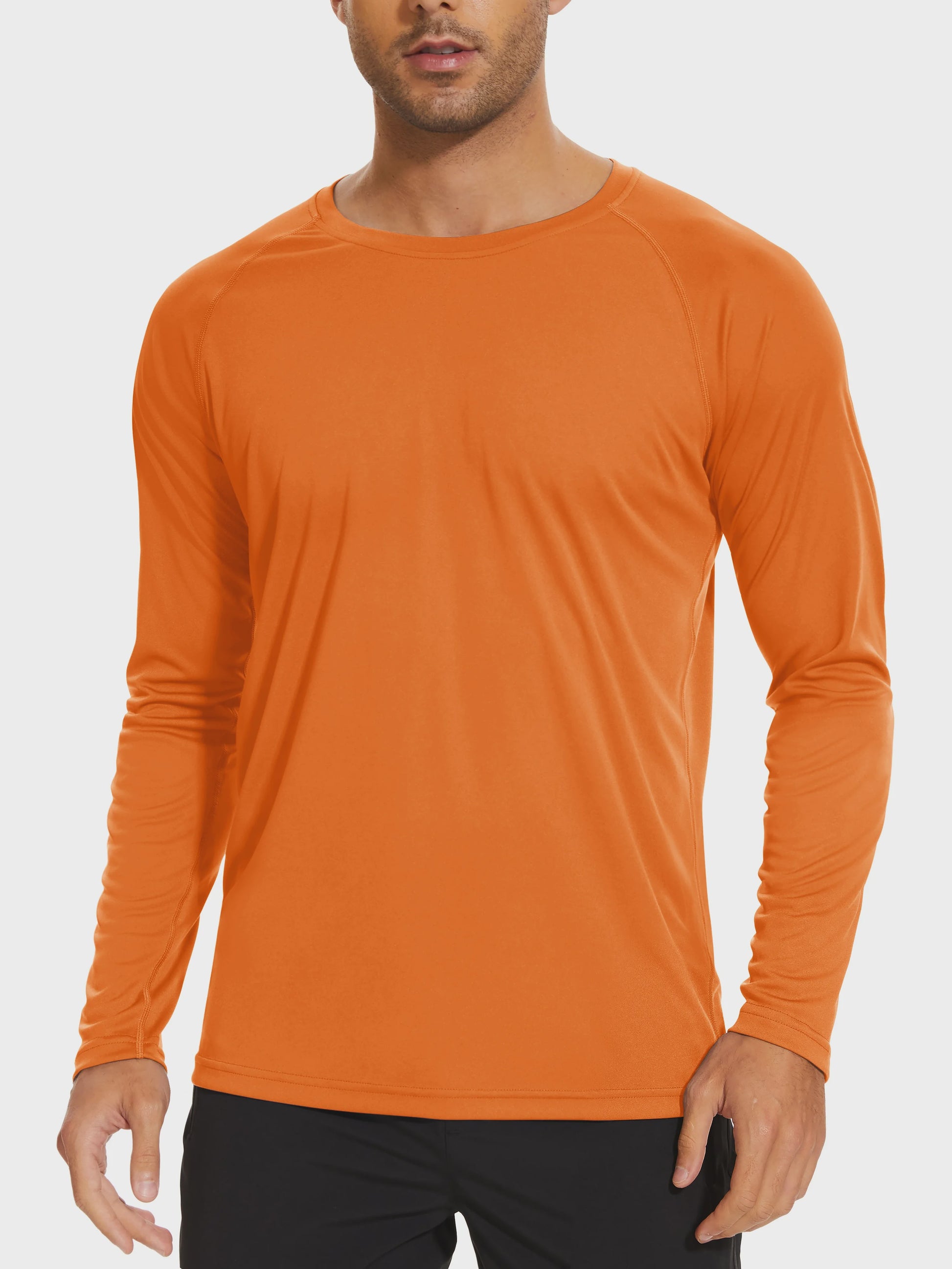 TACVASEN Heren UV-Bescherming T-shirt Lange Mouw - UPF 50+ Sneldrogend & Ademend
