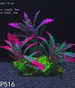 Kunstplanten Aquarium Set - Levendige Decoratie voor Vissenkom en Waterplanten