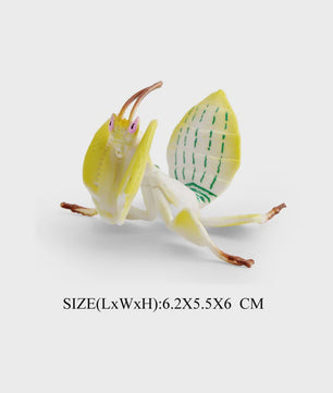 Realistische Insecten Model Figuren: Bidsprinkhaan, Bladwesp & Meer - Educatief Speelgoed & Decoratie