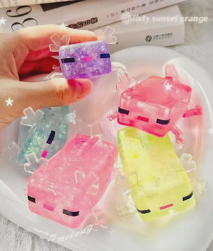 Axolotl Squeeze Soft Squishy Stretchable Stress Relief Perfect for Halloween Christmas Birthday Party Favor Classroom