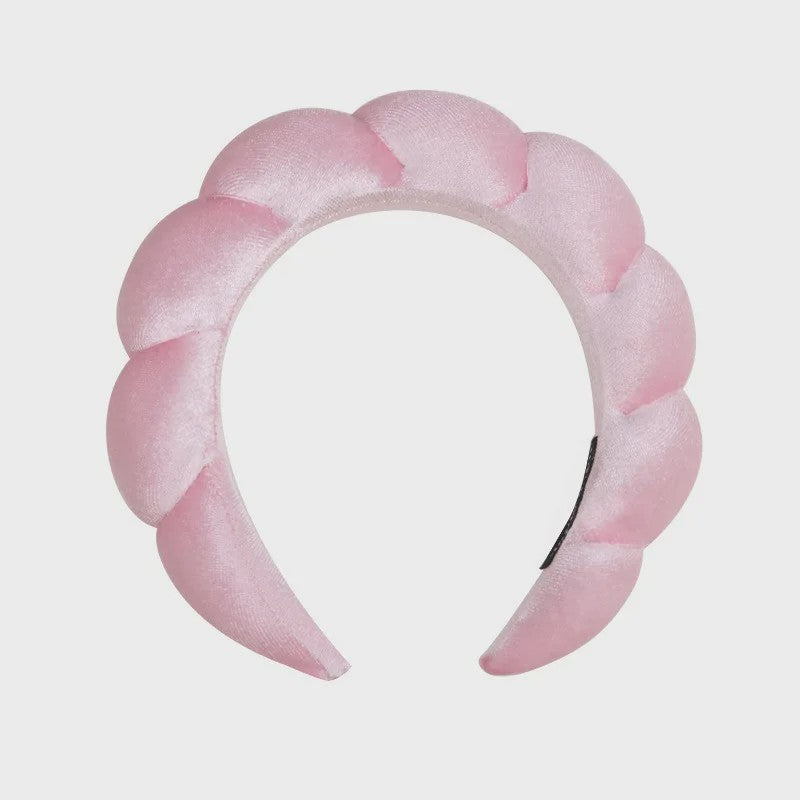 Luxe Velours Make-up Hoofdband - Comfortabel voor Gezichtswas & Huidverzorging