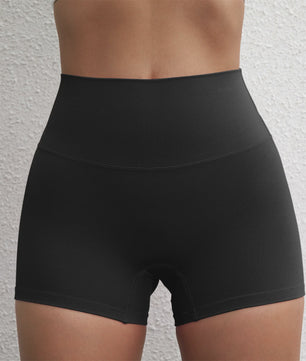 Hoge Taille Compressie Sportshorts voor Dames - Squat Proof & Zacht
