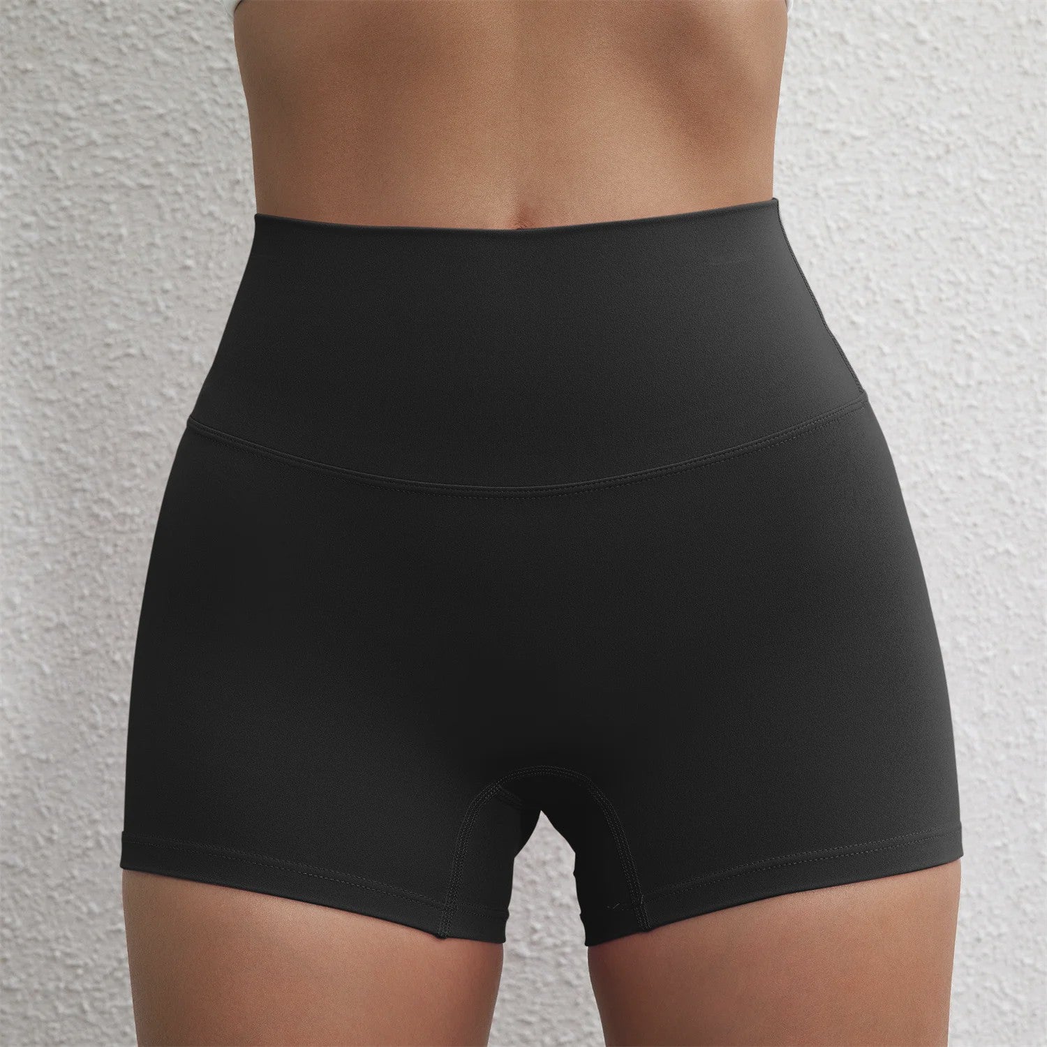 Hoge Taille Compressie Sportshorts voor Dames - Squat Proof & Zacht