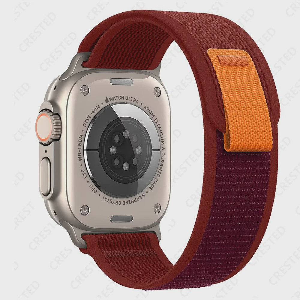Trail Loop Band voor Apple Watch Ultra, Series 1-11, SE - 40mm t/m 49mm