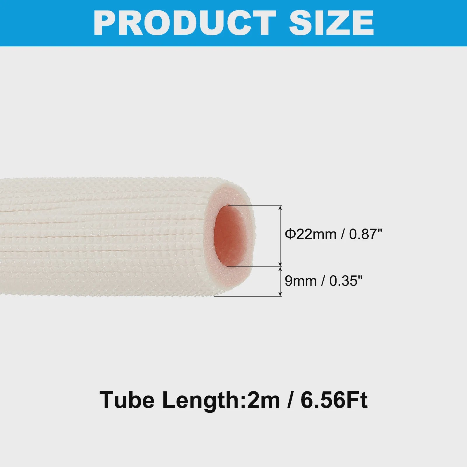Isolatieschuim Buizen voor Airconditioner Leidingen - Warmte- en Koudeisolatie (1/2/3 Meter)