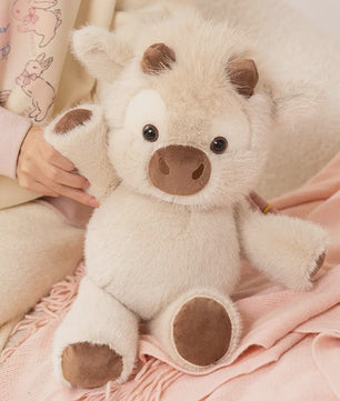 Schattige Highland Koe Pluche Knuffel - Zacht & Knuffelbaar Cadeau