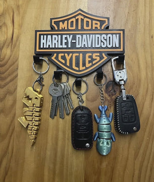 Harley Davidson Sleutelhanger Muurdecoratie met 5 Haken