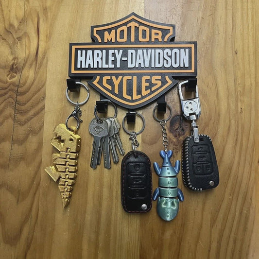 Harley Davidson Sleutelhanger Muurdecoratie met 5 Haken