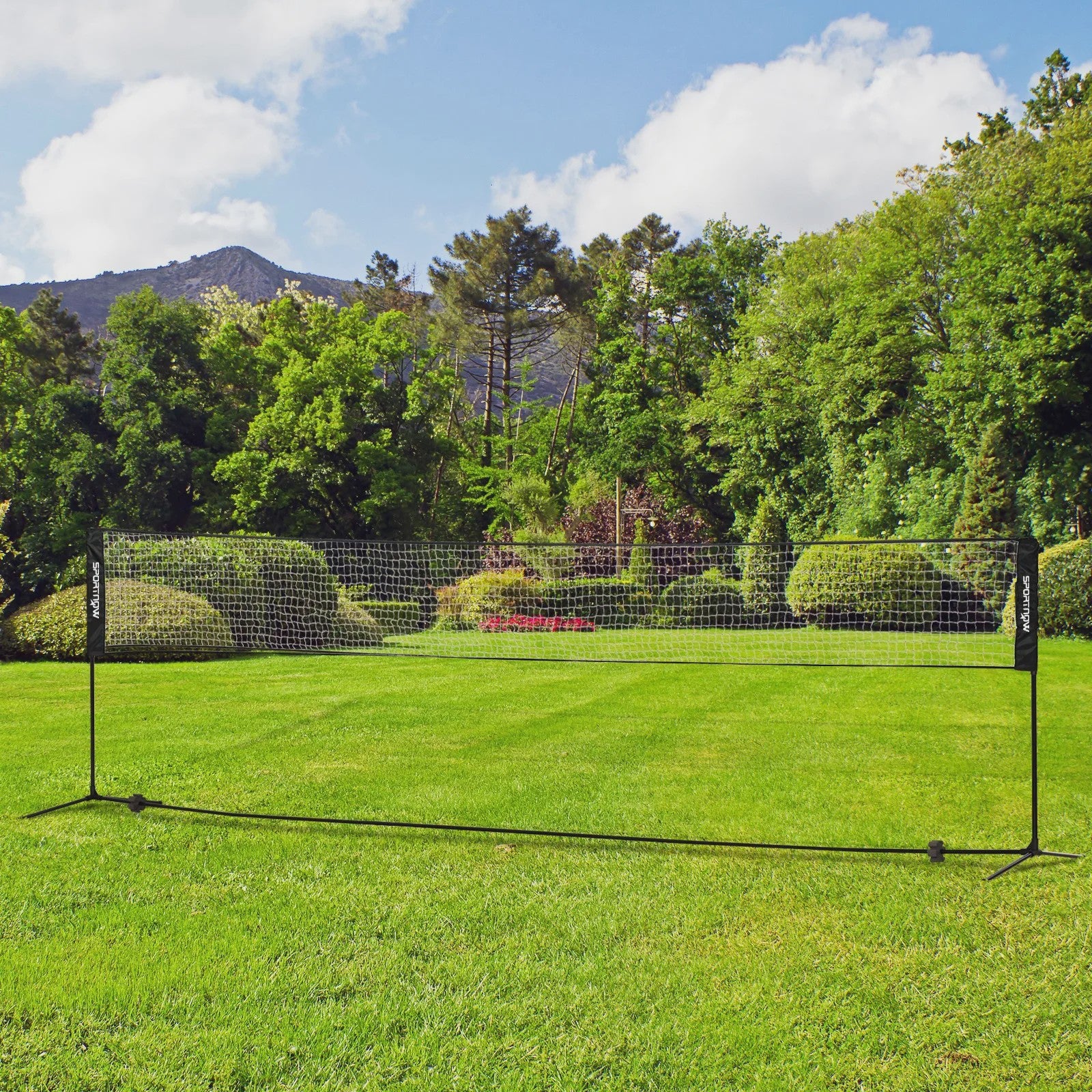 SPORTNOW 3-in-1 Sportset: Badminton, Pickleball & Volleybal met Verstelbaar Net