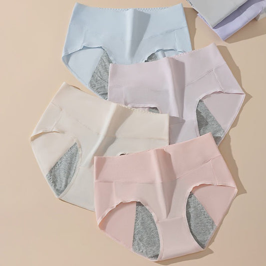 Hoge Taille Dames Slips voor Menstruatie - Lekvrij & Ademend Katoen