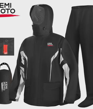 Waterdichte Motor Regenpak Set - Winddicht, Ademend & Reflecterend
