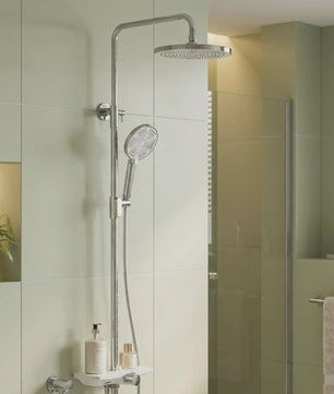 Thermostatische Douchekraan met Regendouche en Handdouche - Badkamer Douchesysteem