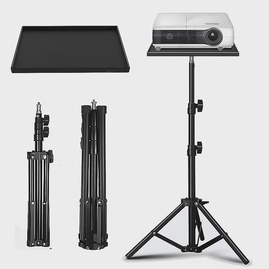 Verstelbare Projector & Monitor Statief Tray met 1/4" Schroefdraad
