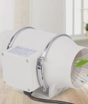 Stille Afzuigventilator 220V - 2600RPM - Voor Keuken, Badkamer & Toilet (HF100/HF150/HF200)