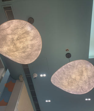 Nordic Stijl Zijde LED Hanglamp - Sfeervolle Verlichting voor Woonkamer en Eetkamer
