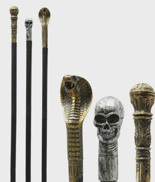 Halloween Cobra Scepter Wandelstok - Egyptische Stijl Koning Kostuum Accessoire