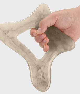 Grote Resin Gua Sha Schraper voor Lichaam en Gezicht - Lymfedrainage & Cellulitis Massage