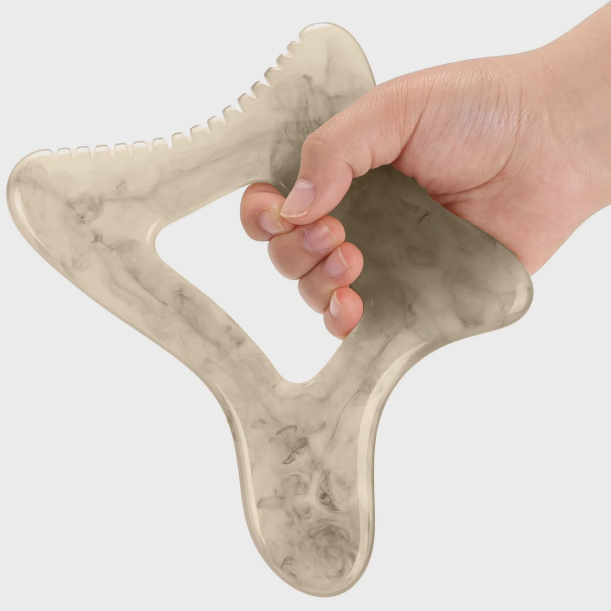 Grote Resin Gua Sha Schraper voor Lichaam en Gezicht - Lymfedrainage & Cellulitis Massage