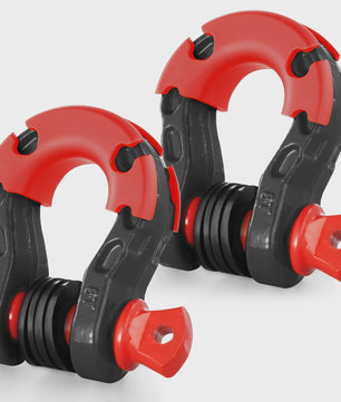 2x 3/4 Inch D-Ring Sluitingen met 7/8 Inch Pin voor Off-Road Voertuig Herstel