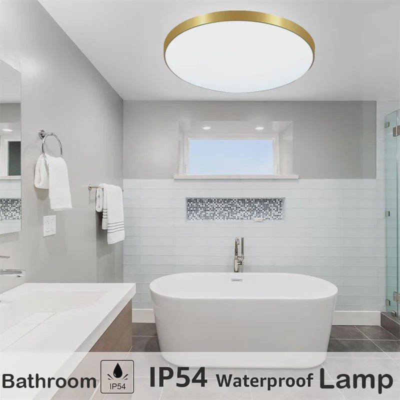 Waterdichte LED Plafondlamp Rond - 18W/30W/40W - IP54 - Badkamer, Keuken, Woonkamer