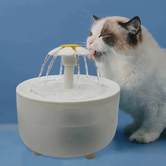 Automatische Katten Drinkfontein met Filter - 1200ml USB Stille Waterdispenser