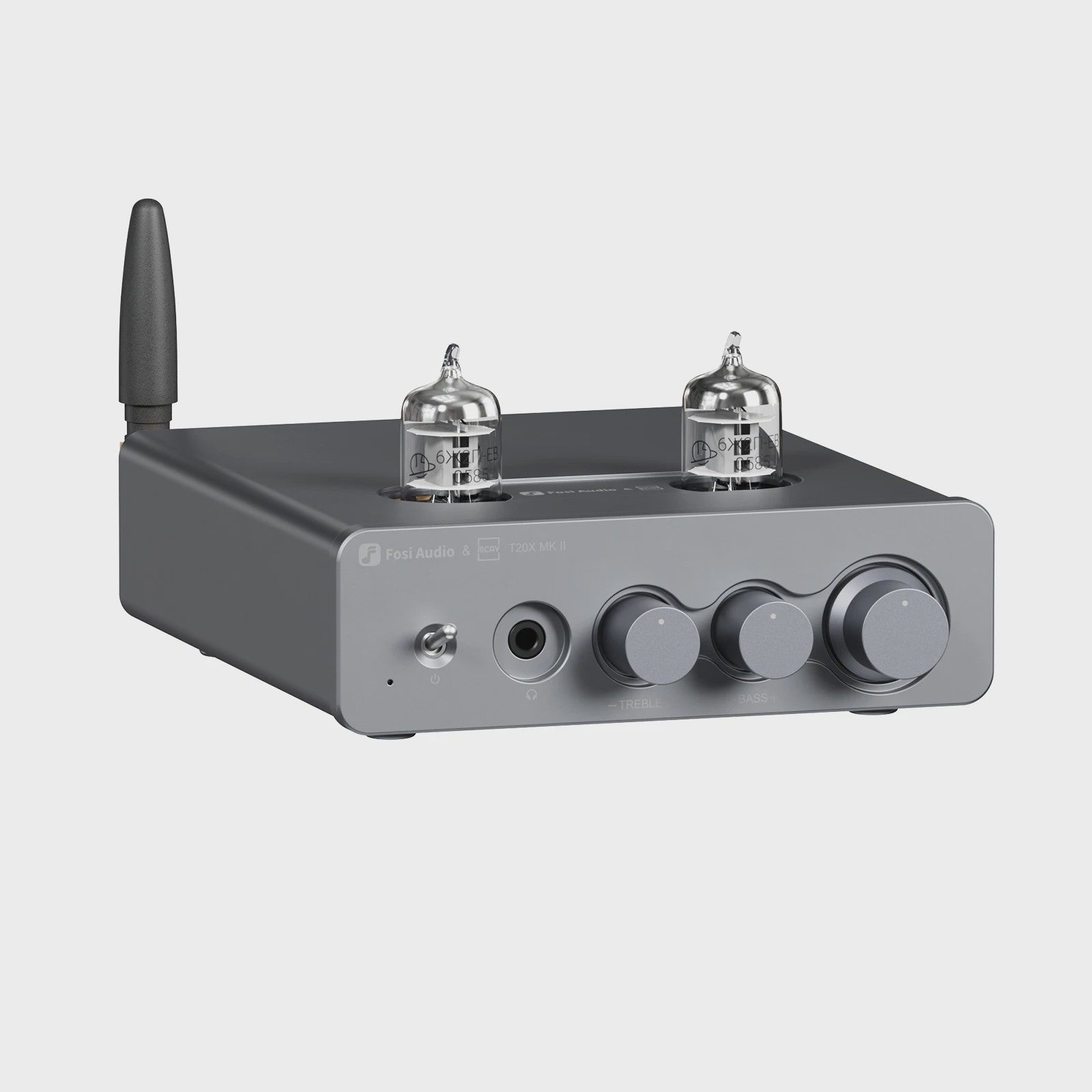 Fosi Audio T20X MKII: 300W Bluetooth Vacuum Tube Versterker met TPA3255 Chip