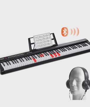 88 Toetsen Digitale Piano - Semi-Gewogen Toetsen, Draagbaar & Ideaal voor Beginners