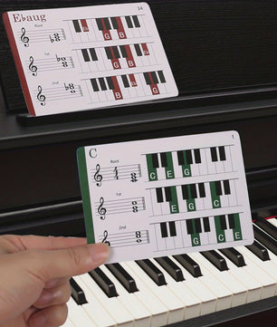 Piano Akkoorden Flashcards - Leer Muziek & Akkoorden Snel en Makkelijk