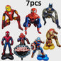 Superheld Folieballonnen Set: Spiderman, Batman, Iron Man & Captain America - Feestdecoratie