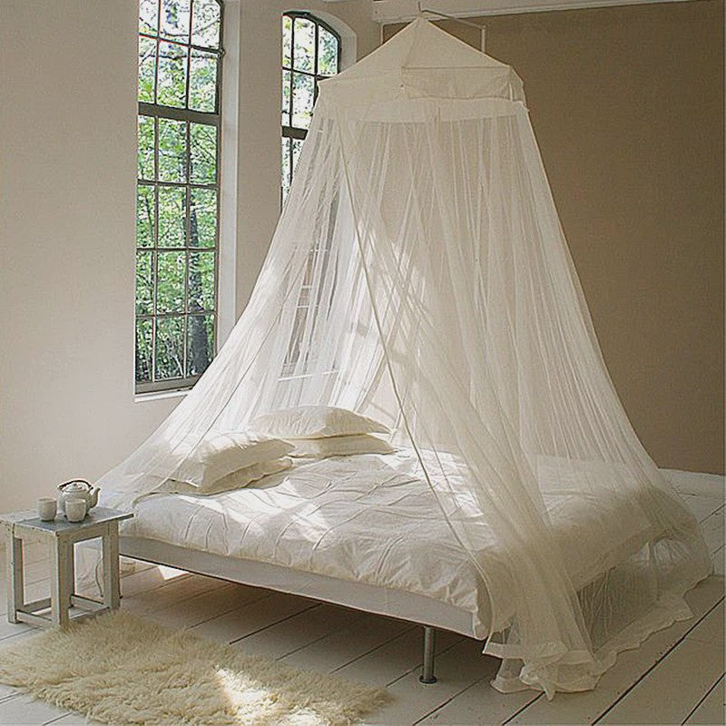 Elegante Hangende Klamboe Dome - Polyester Mesh voor Bed & Decoratie