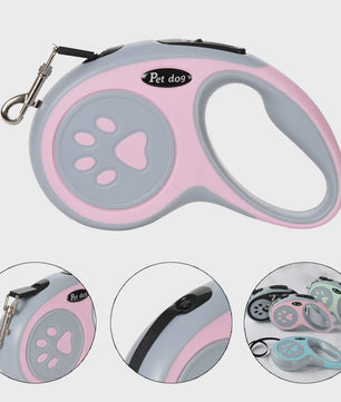 Intrekbare Hondentuig 3/5 Meter - Veilig en Comfortabel voor Kleine en Middelgrote Honden & Katten