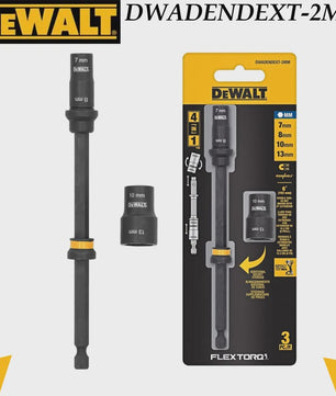 DEWALT FlexTorq Magnetische Schroefverlenger met Verstelbare Lengte