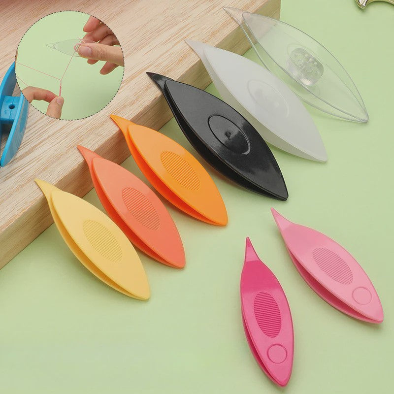 Tatting Shuttle Haaknaald voor Handgemaakte Kant - DIY Plastic Bobbin Tool