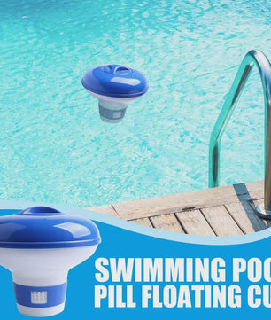 Drijvende Chloor Dispenser voor Zwembad & Spa - Automatische Tablet Verdeling