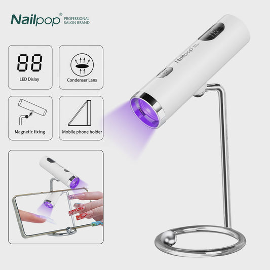 Draagbare Mini UV LED Nageldroger - Snel Uitharden Gel Polish & Lijm