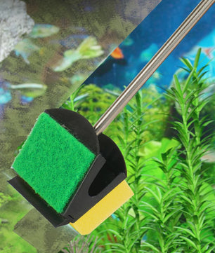 Aquarium Reinigingsset: Algenkrabber, Spons & Borstel voor Glas