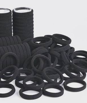 Elastische Haarelastiekjes Set - 4CM Scrunchies voor Meisjes & Dames - 20/50/100 Stuks