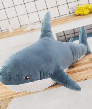 Grote Zachte Knuffel Haai Pluche Speelgoed 140cm - Leuk Cadeau voor Kinderen