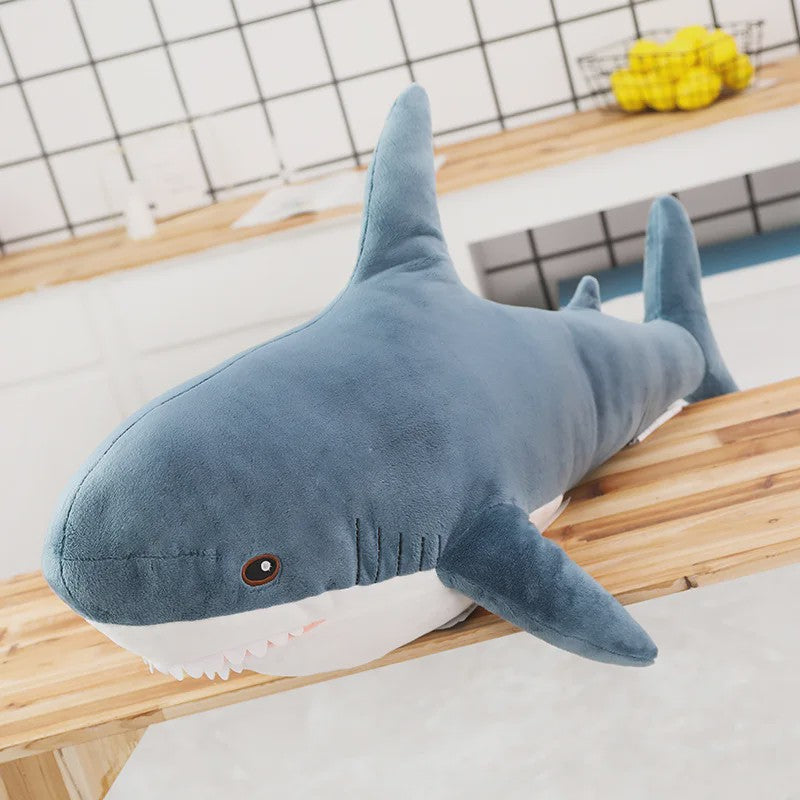 Grote Zachte Knuffel Haai Pluche Speelgoed 140cm - Leuk Cadeau voor Kinderen