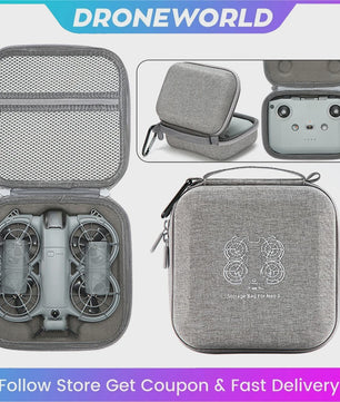 Draagbare Schokbestendige Opbergkoffer voor DJI NEO 2 Fly More Combo Kit & RC N3 Drone Controller