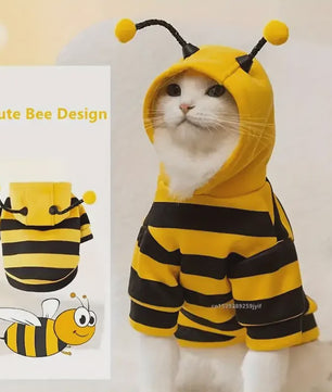 Schattige Bijten Honden & Katten Hoodie - Winter Kleding & Cosplay Outfit