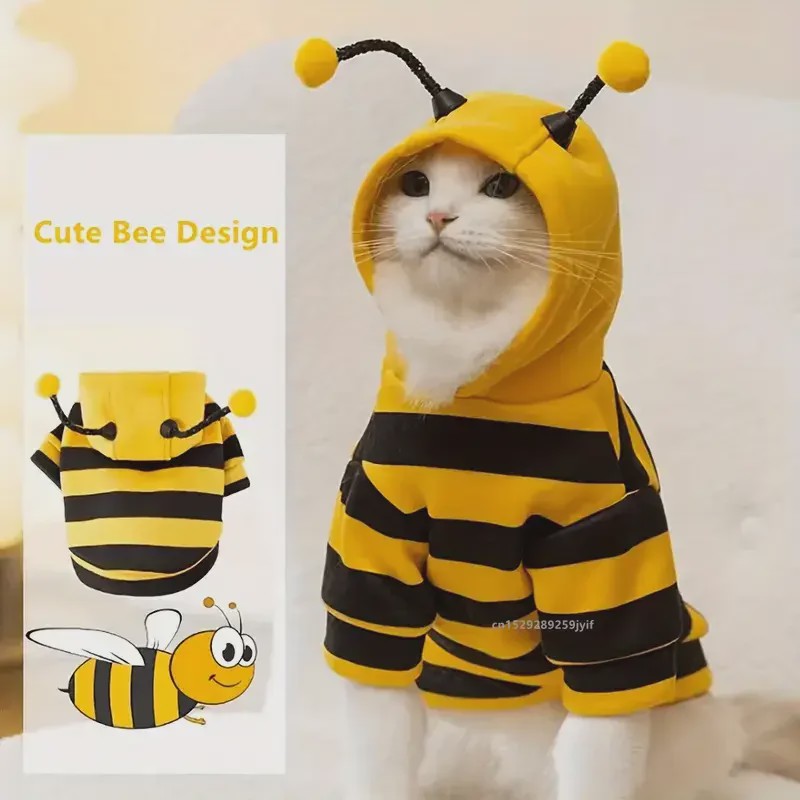 Schattige Bijten Honden & Katten Hoodie - Winter Kleding & Cosplay Outfit