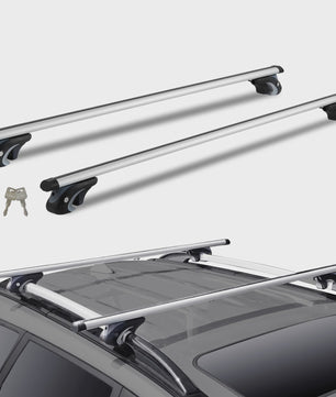 Universele Aluminium Dakdragers Crossbars - 90KG Draagvermogen - Verstelbaar