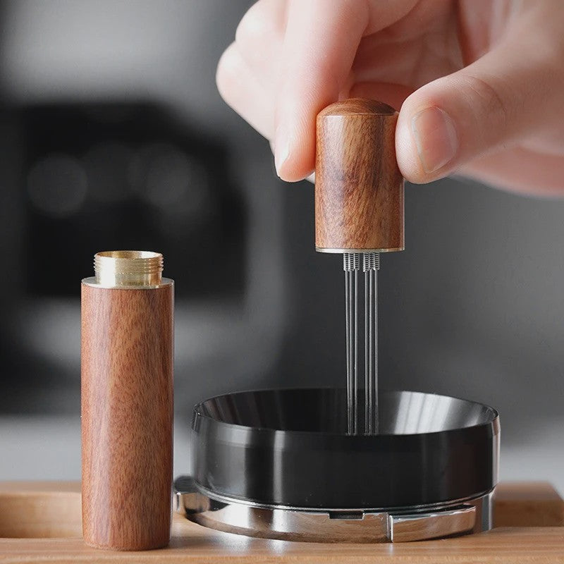 Roestvrij Staal Koffie Distributeur & Leveler - WDT Tool voor Espresso